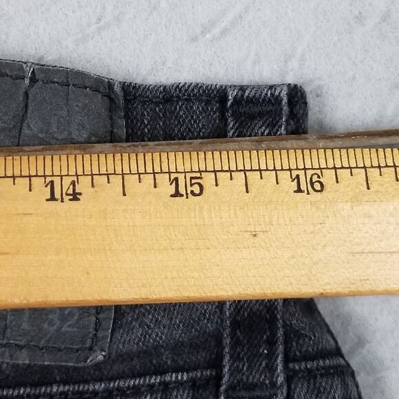 Levis 559 Jeans Mens 33x29 Black Straight Leg Comfort Fit Stretch Denim Pants - Picture 9 of 16